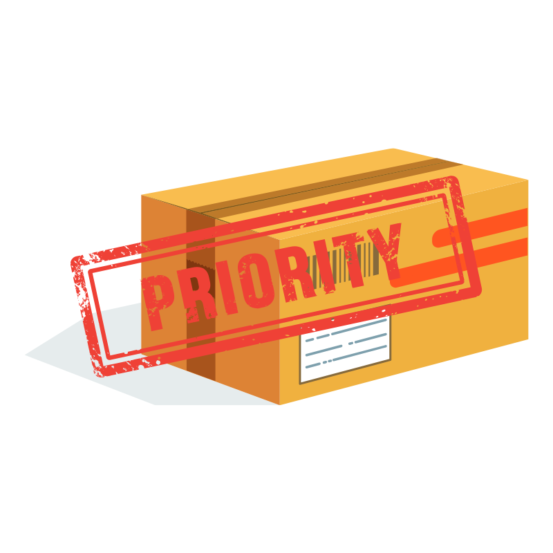 Priority Extra Large Pack Service